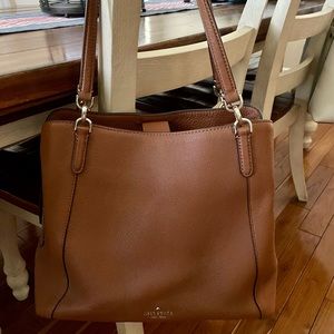 Large Brown Kate Spade Purse